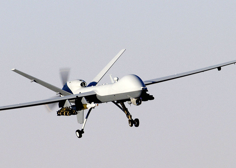 A MQ-9 Reaper unmanned aerial