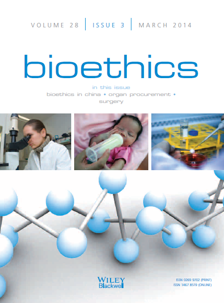 Submit Papers to Bioethics